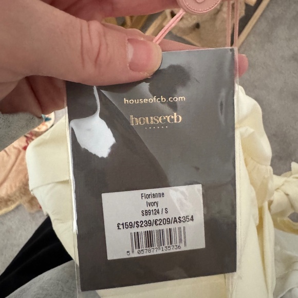 House of CB Florianne Bow Mini Dress (never worn) - Picture 6 of 6